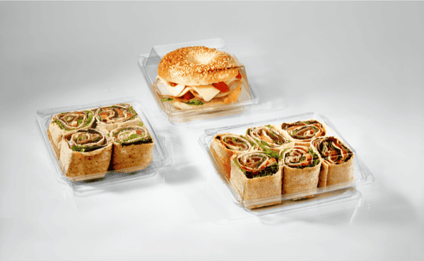 Tamper Evident Sandwich Containers